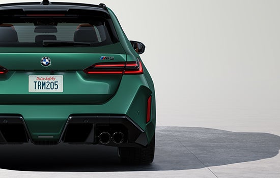 Rear shot of BMW M5 Touring showing the flared wheel arches. | BMW Showcase 1 in Derwood MD