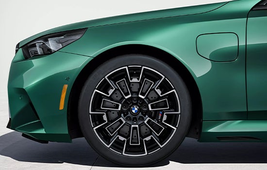 The BMW M5 Touring’s tire wheel. | BMW Showcase 1 in Derwood MD