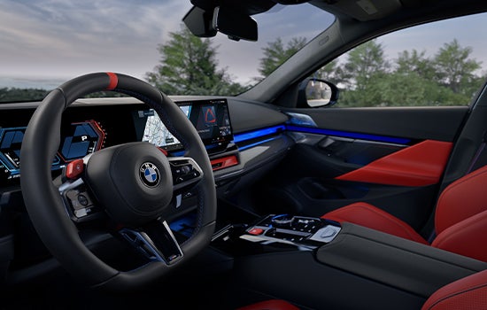 View of M rear vehicle.