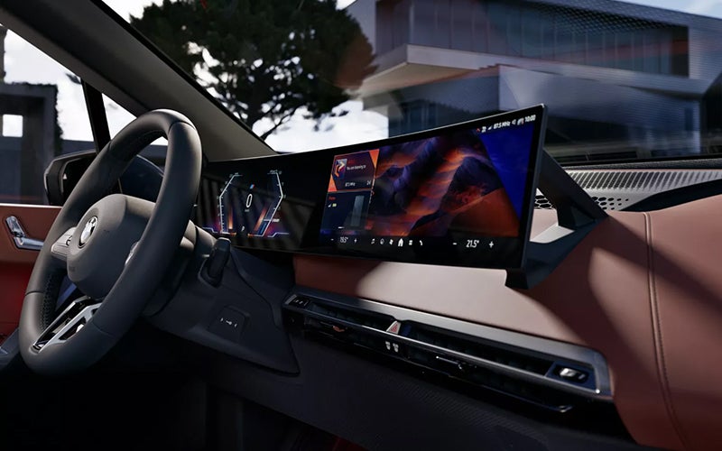 The BMW iX Curved Display. | BMW Showcase 1 in Derwood MD