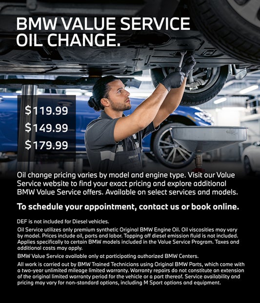 BMW Value Service