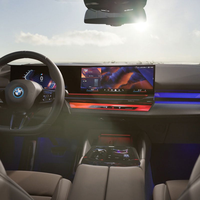 Interaction bar with ambient lighting