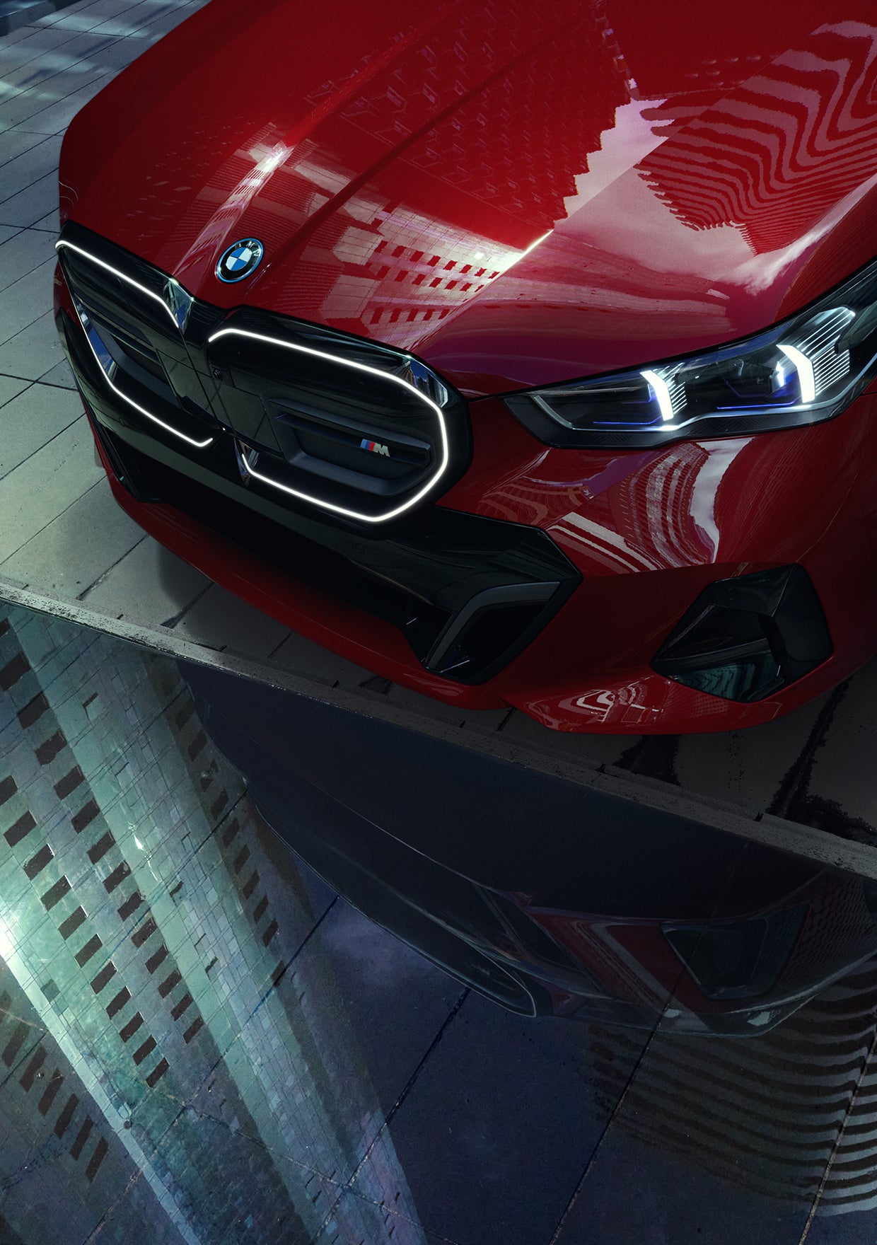 Red i5 M60 front fascia