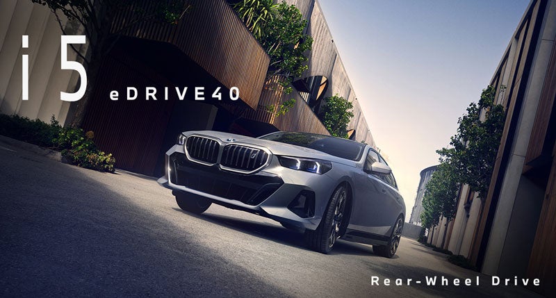 Grey BMW i5 eDrive40